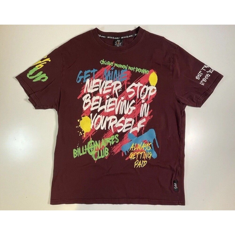 SWITCH Men’s  Shirt Size 2Xl Fits Like An XL GRAFFITI ART SHIRT